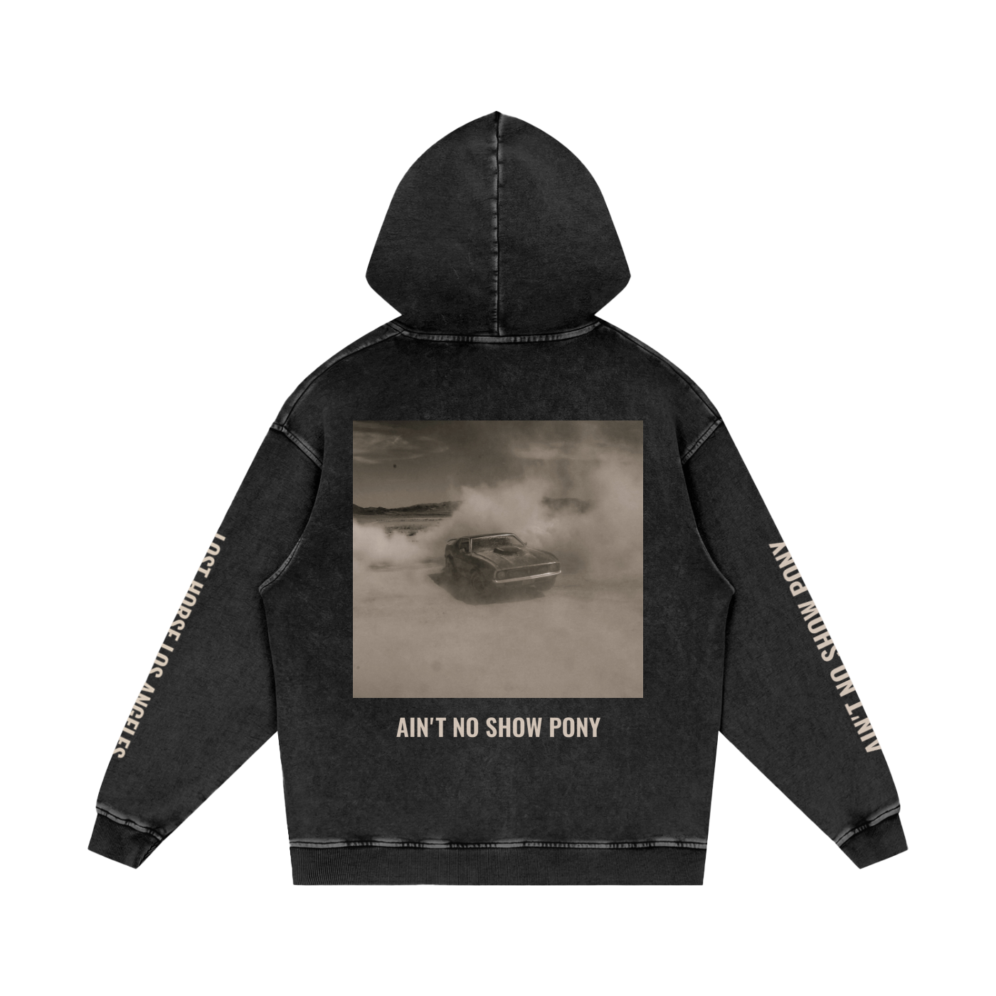 "Ain't No Show Pony" - Loose Cotton Hoodie