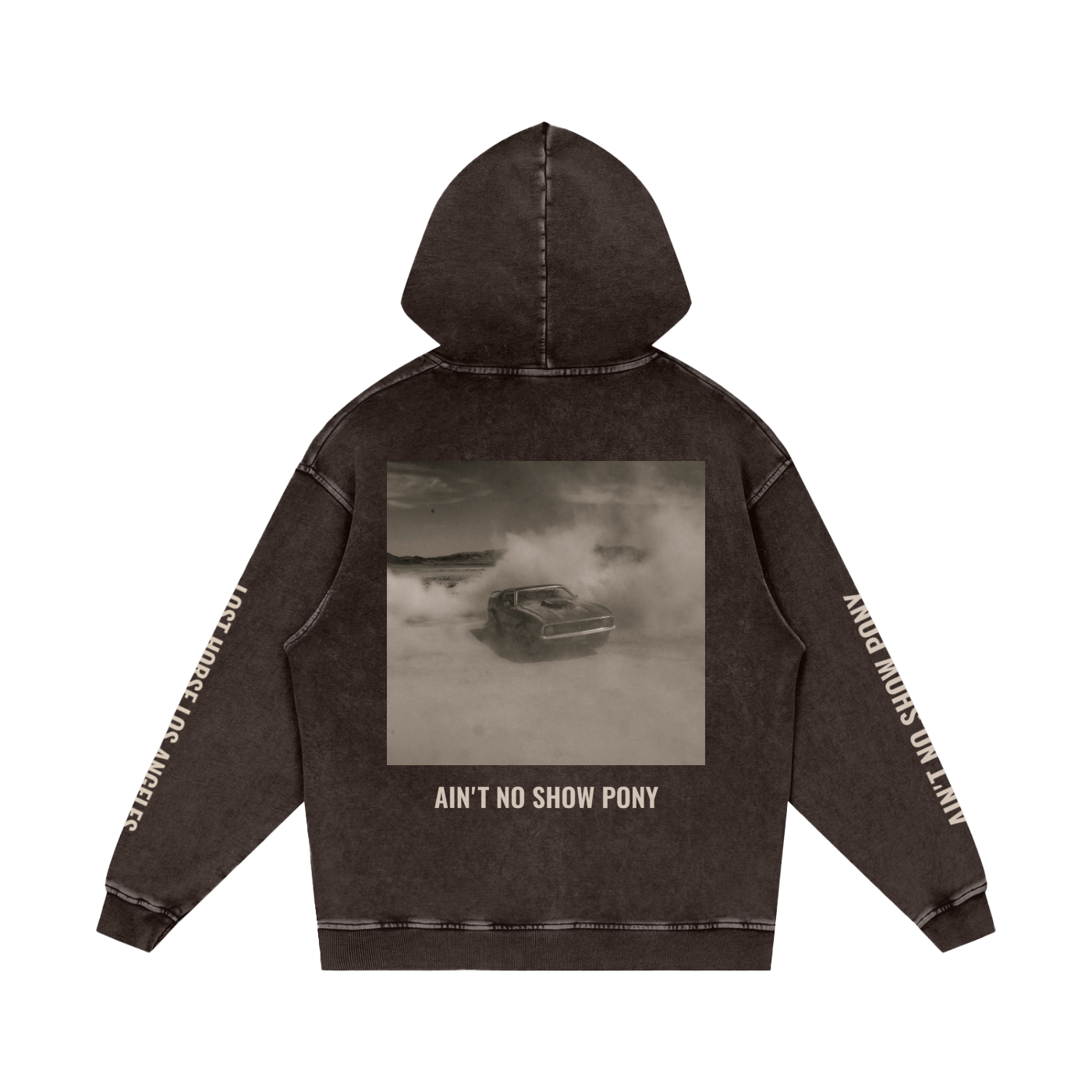 "Ain't No Show Pony" - Loose Cotton Hoodie