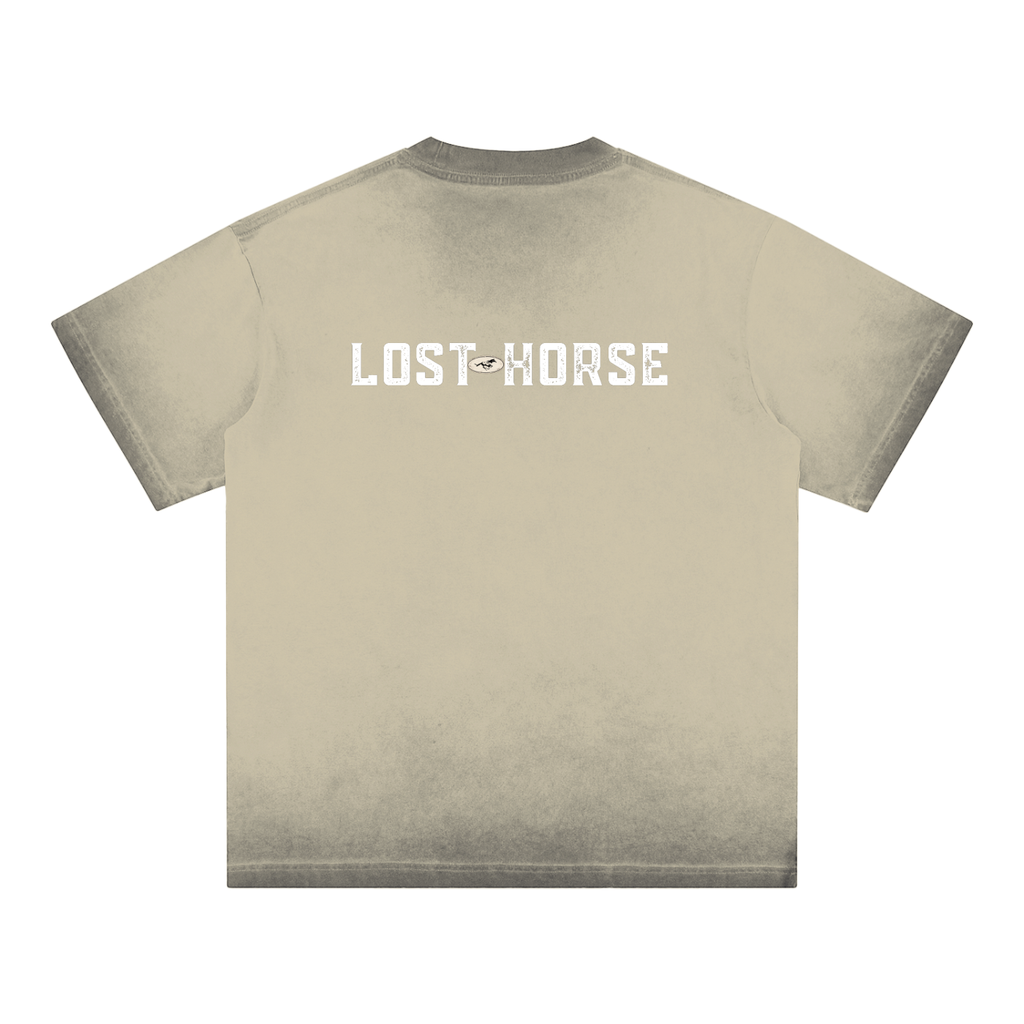 "Ain't No Show Pony" Reverse Dyed Tee