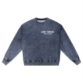 Lost Horse Custom Garage Faded Indigo Sweatshirt