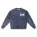 "LOST" Indigo Oversized Crewneck Sweatshirt