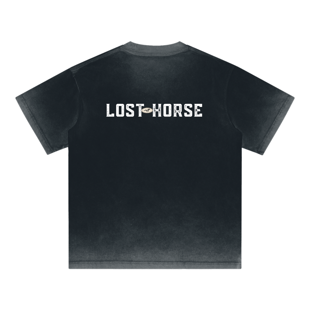 "Ain't No Show Pony" Reverse Dyed Tee