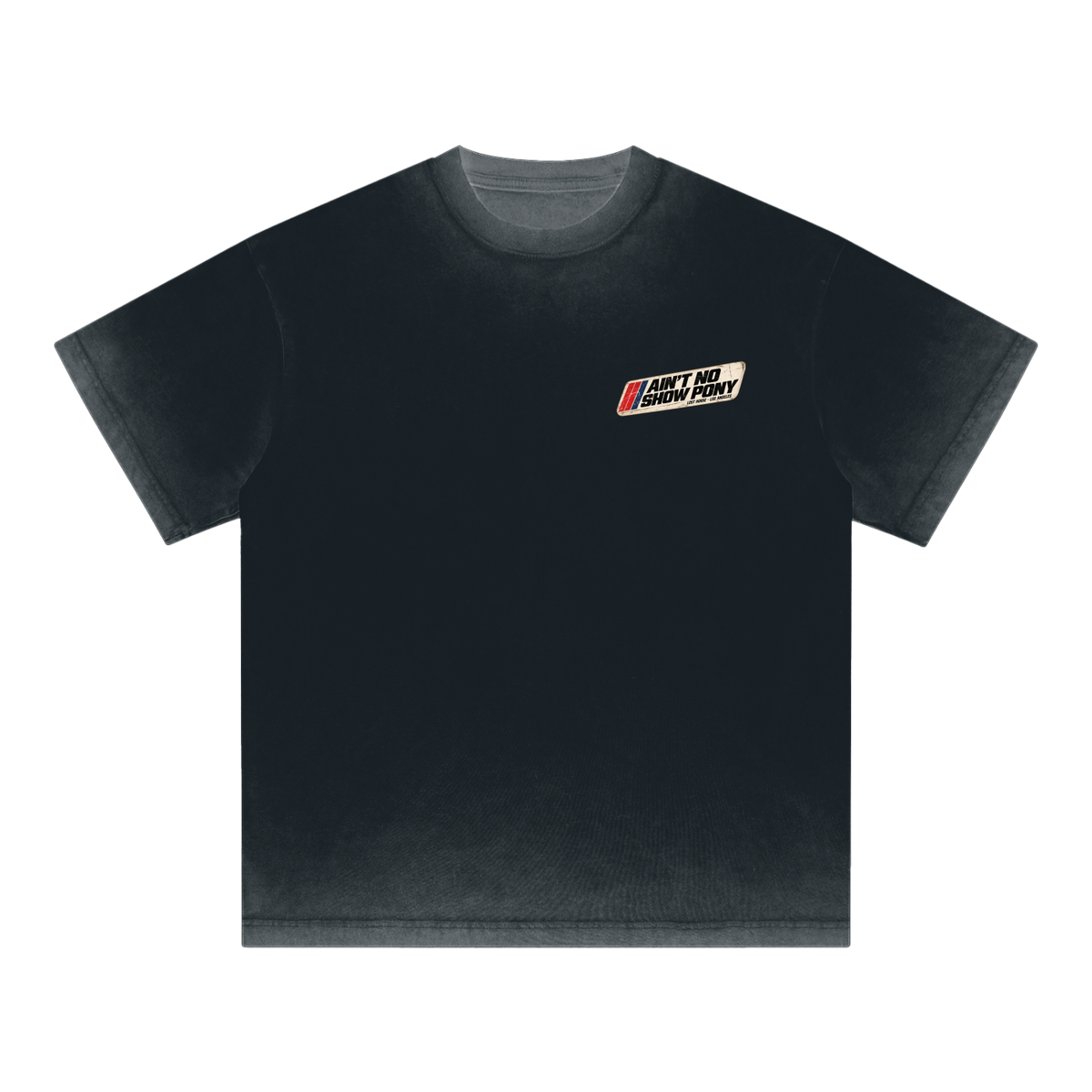 "Ain't No Show Pony" Reverse Dyed Tee