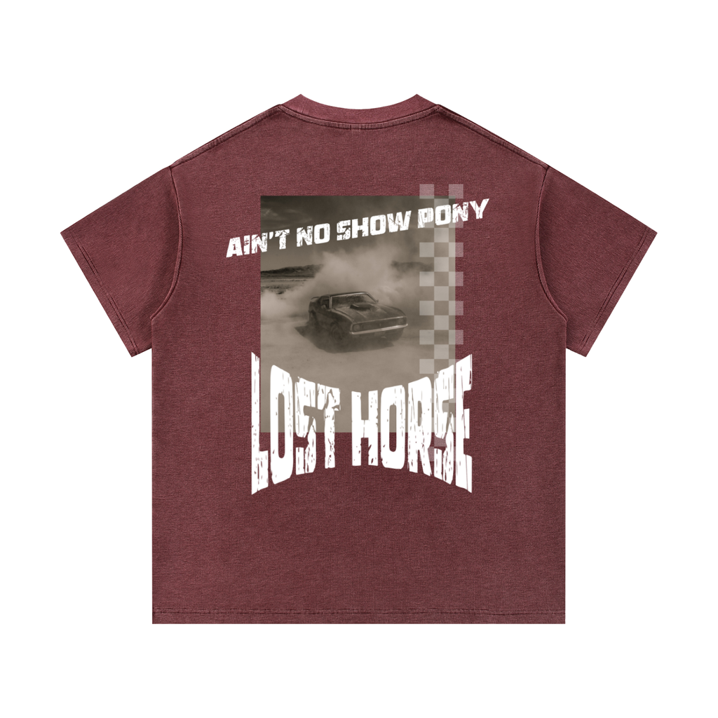 "Ain't No Show Pony" Waffle Tee