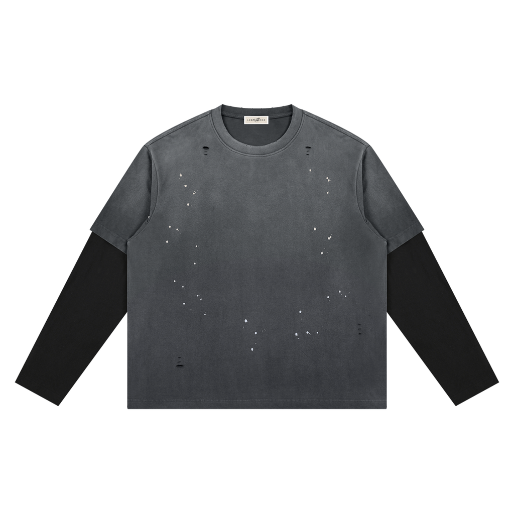 "Ain't No Show Pony" Distressed Layer T-Shirt