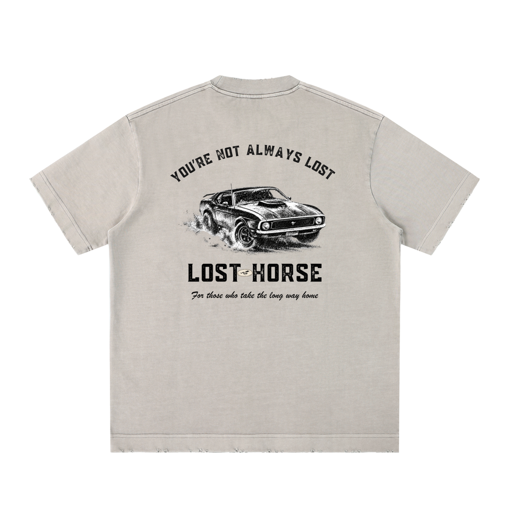Heavyweight Vintage Frayed Tee