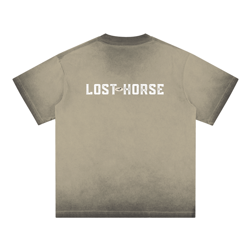 "Ain't No Show Pony" Reverse Dyed Tee