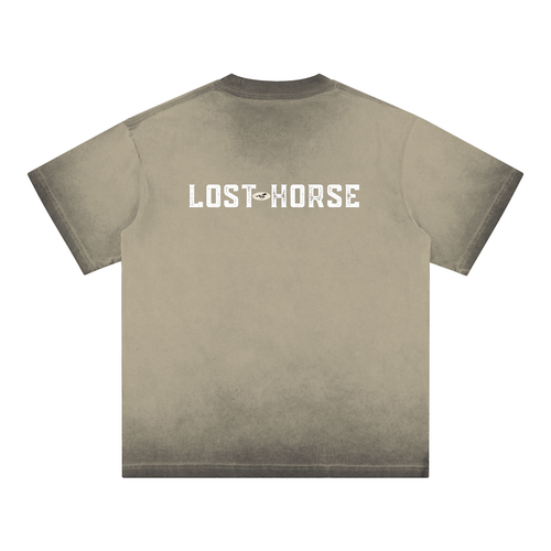 "Ain't No Show Pony" Reverse Dyed Tee
