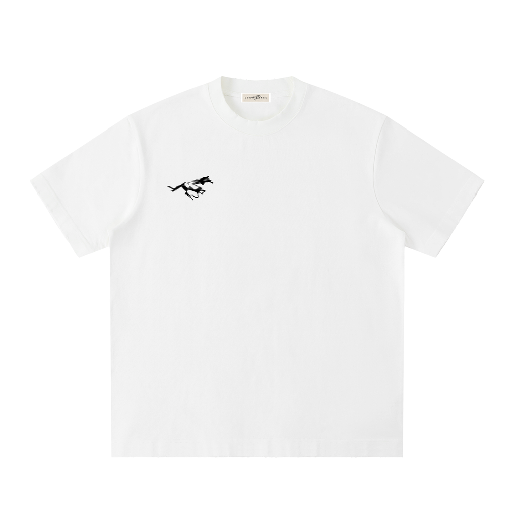 Heavyweight Vintage Frayed Tee