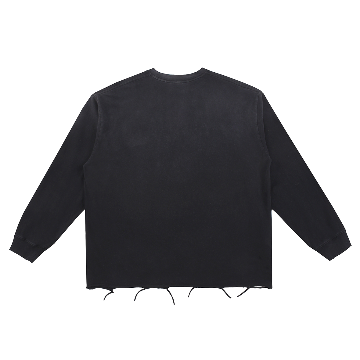 Running Horse Raw Hem Cotton Tee
