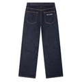 Straight Leg Deep Indigo Denim
