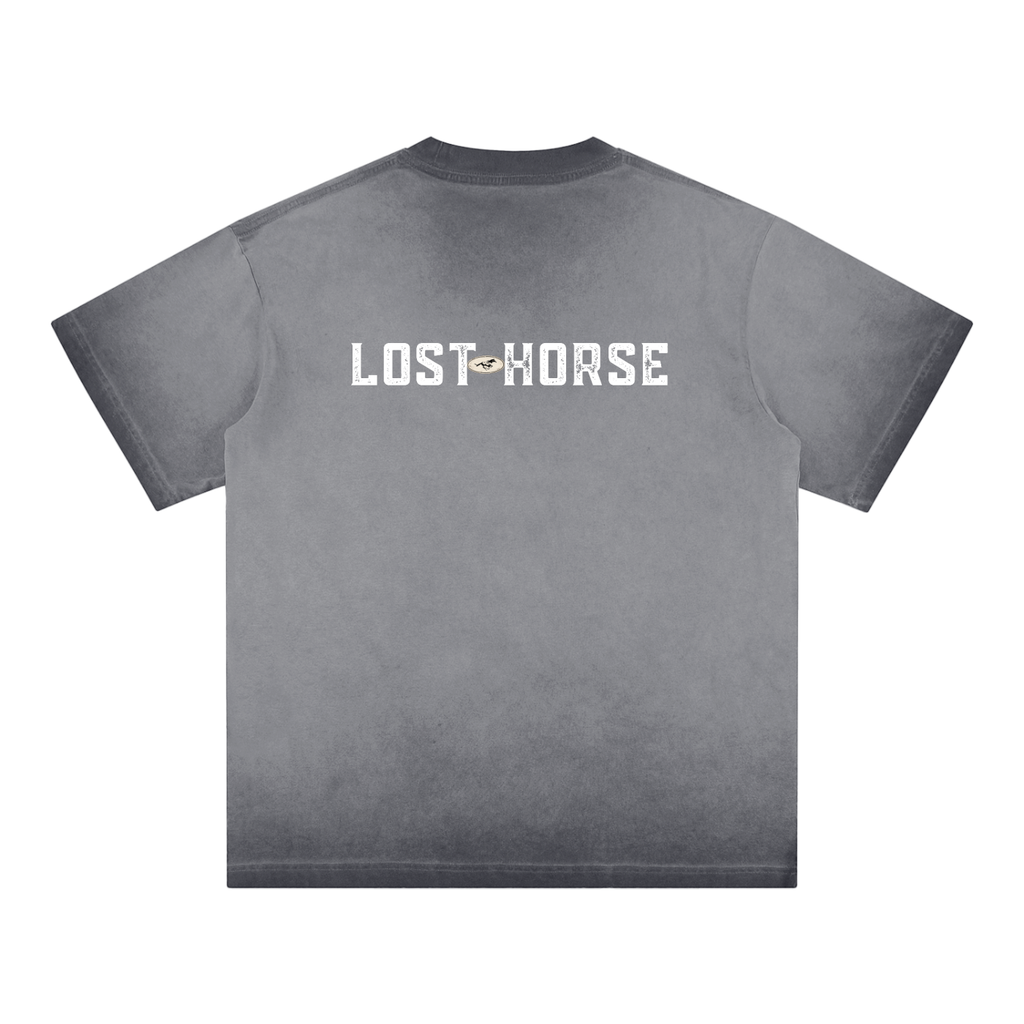 "Ain't No Show Pony" Reverse Dyed Tee